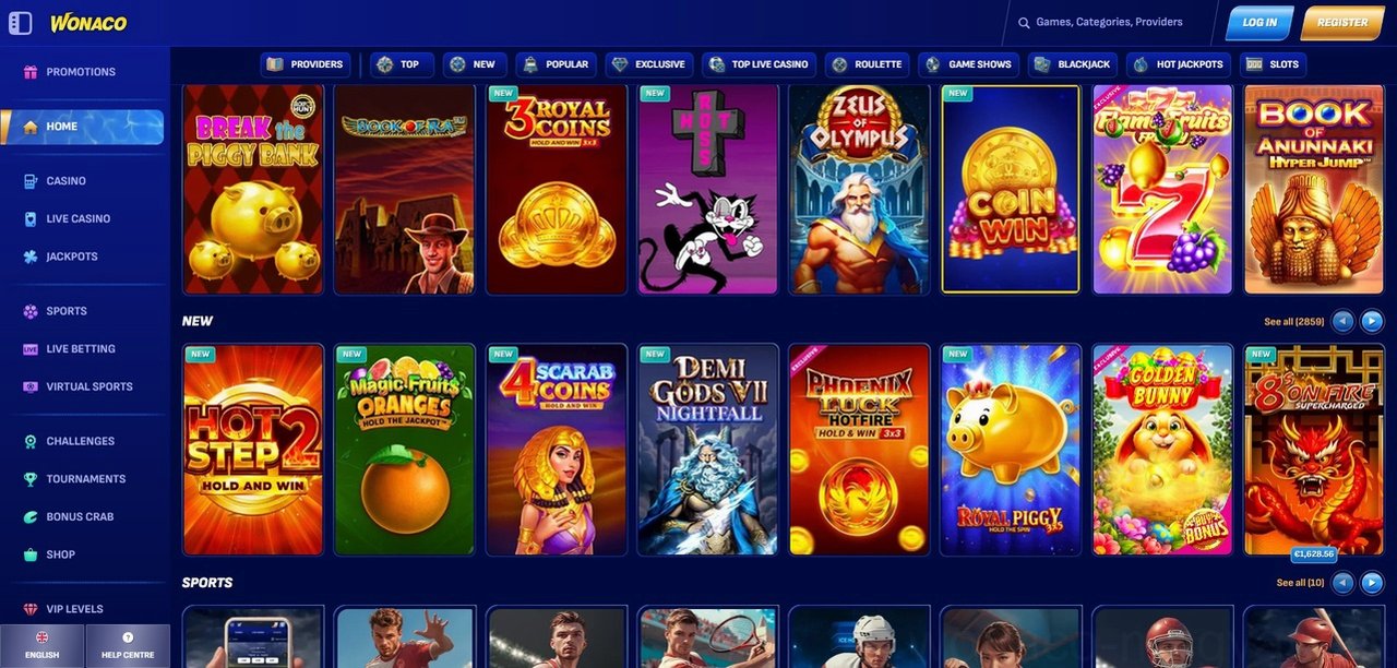 Wonaco Casino Casino